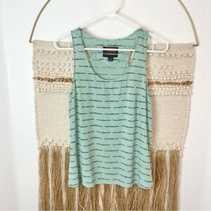 Pendleton Woolen Mills Portland Collection Silk Arrowhead Print Tank S